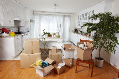 Commercial removals setup for an office relocation in Edgware