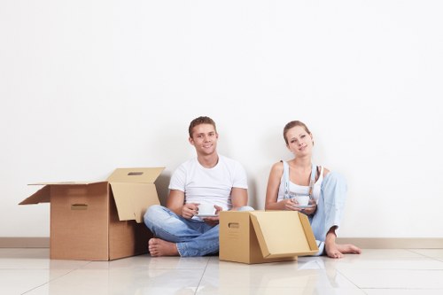 Residential flat move with local moving help in Edgware